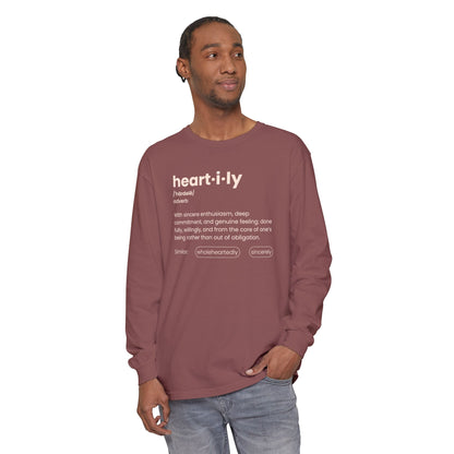 Heartily Definition Long Sleeve Tee