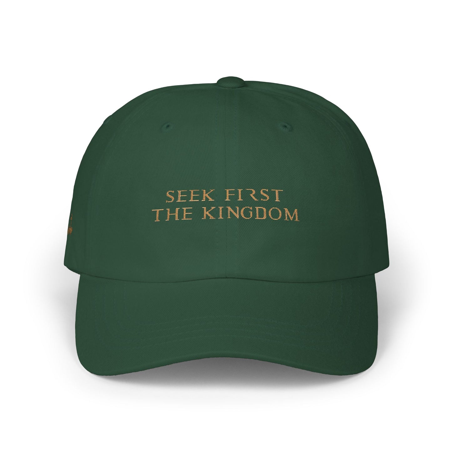 Seek First The Kingdom Dad Cap