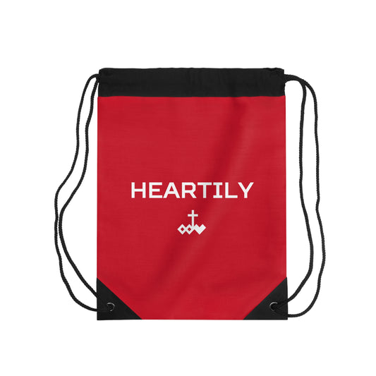 Red Drawstring Bag
