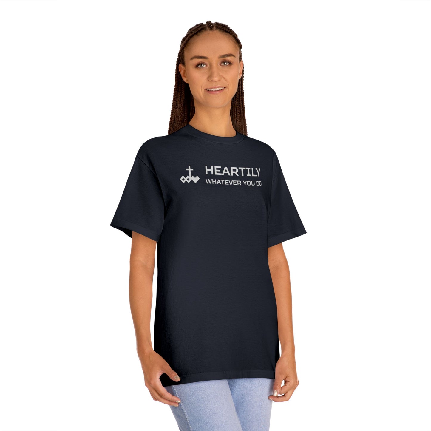 Heartily/Logo/Slogan Unisex Classic Tee