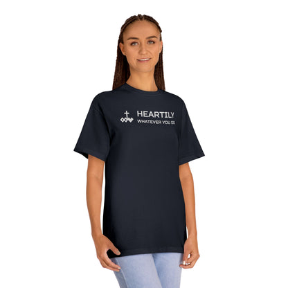 Heartily/Logo/Slogan Unisex Classic Tee