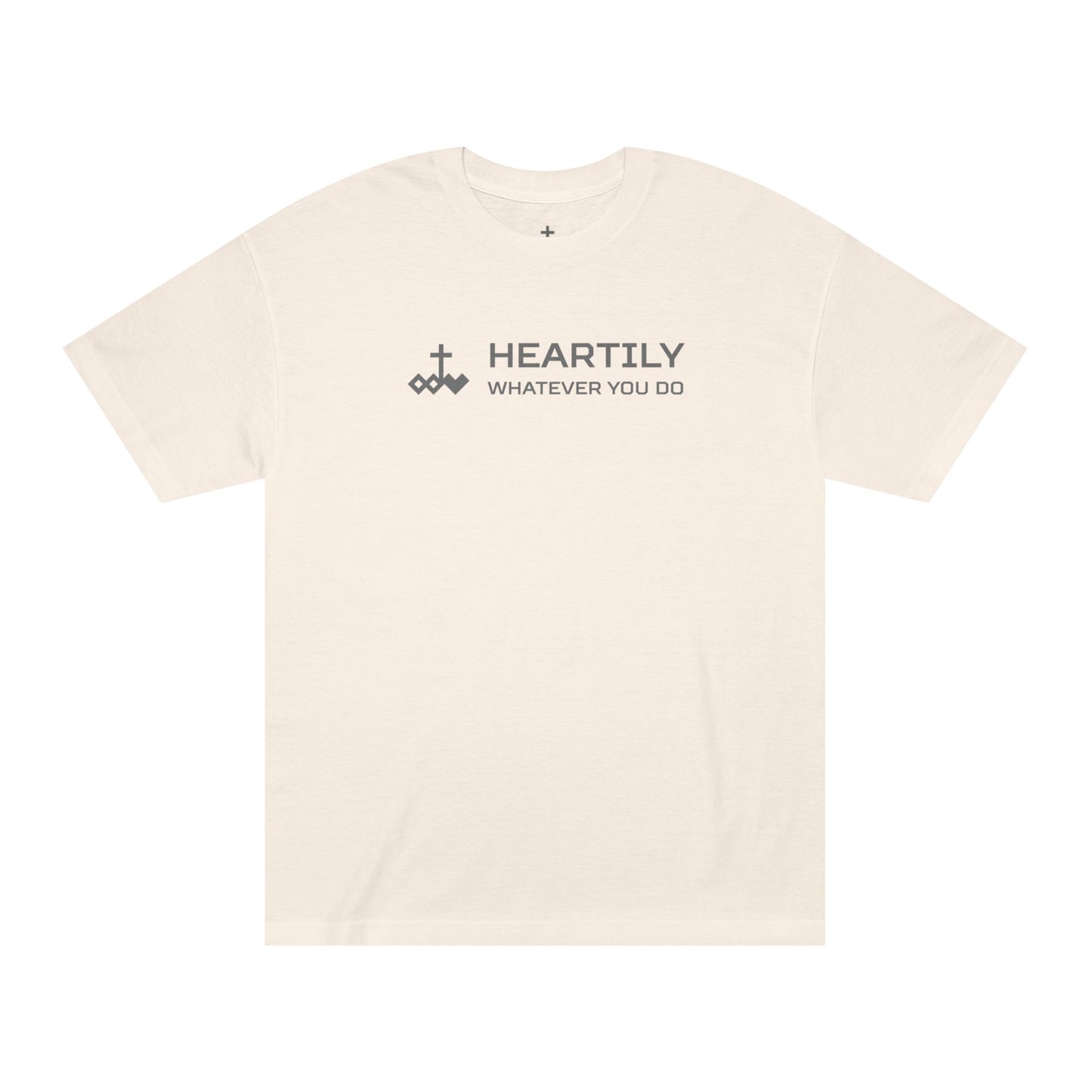 Heartily/Logo/Slogan Unisex Classic Tee