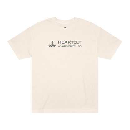 Heartily/Logo/Slogan Unisex Classic Tee