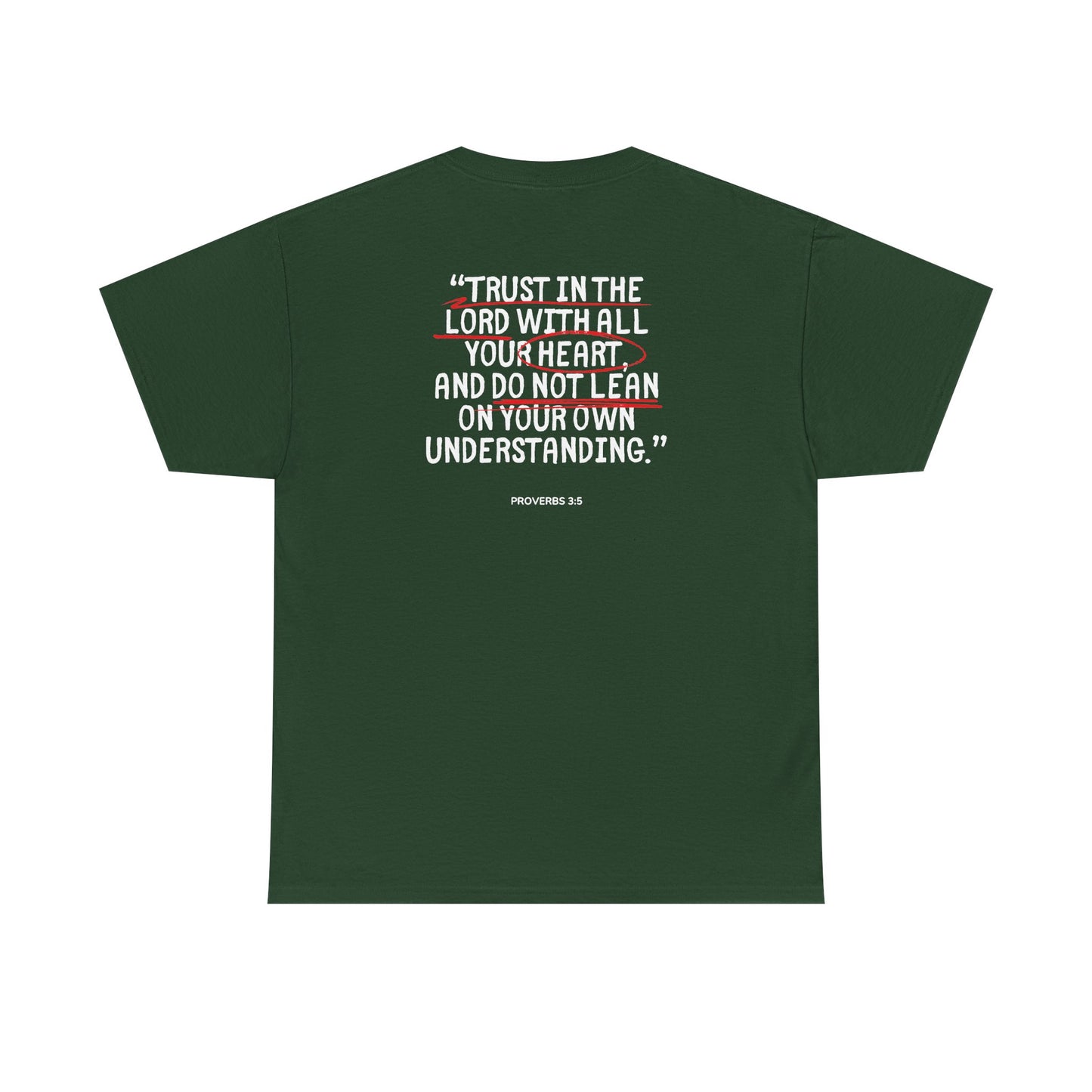Proverbs 3:5 Bible Verse T‑Shirt