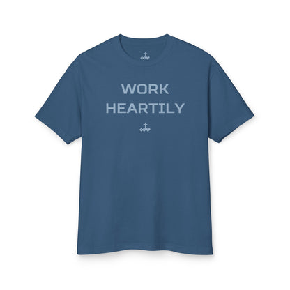 Unisex Colossians 3:23 Heavyweight Cotton Tee