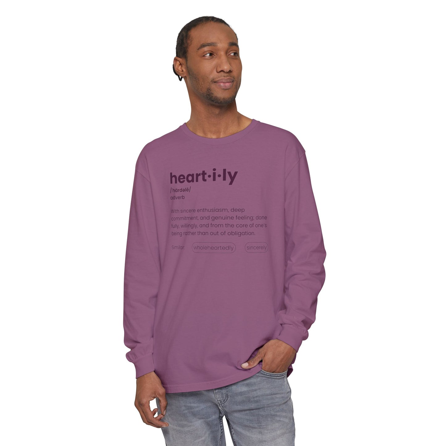 Heartily Definition Long Sleeve Tee