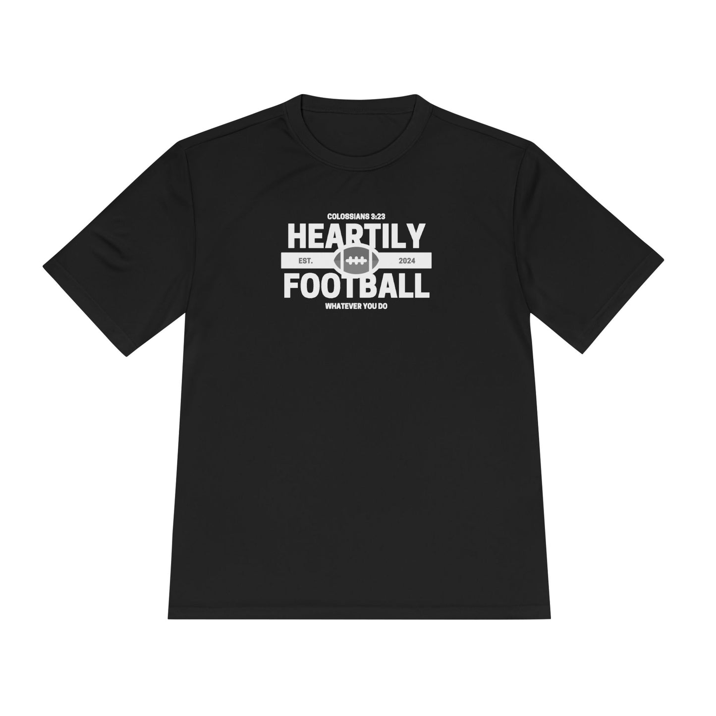 Heartily Football Moisture-Wicking Tee