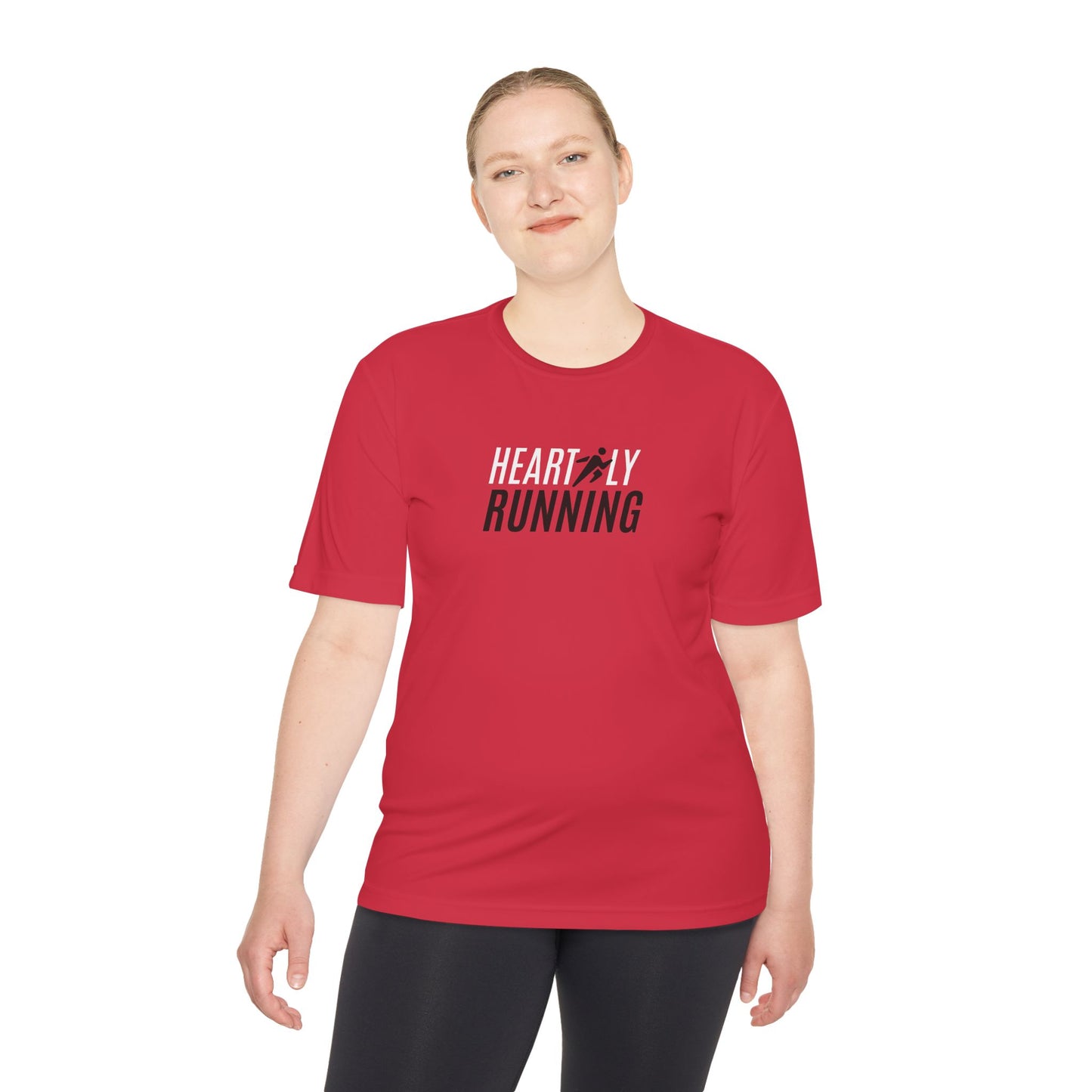 Heartily Running Moisture-Wicking Performance Tee