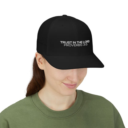 Trust in the Lord Embroidered Trucker Cap