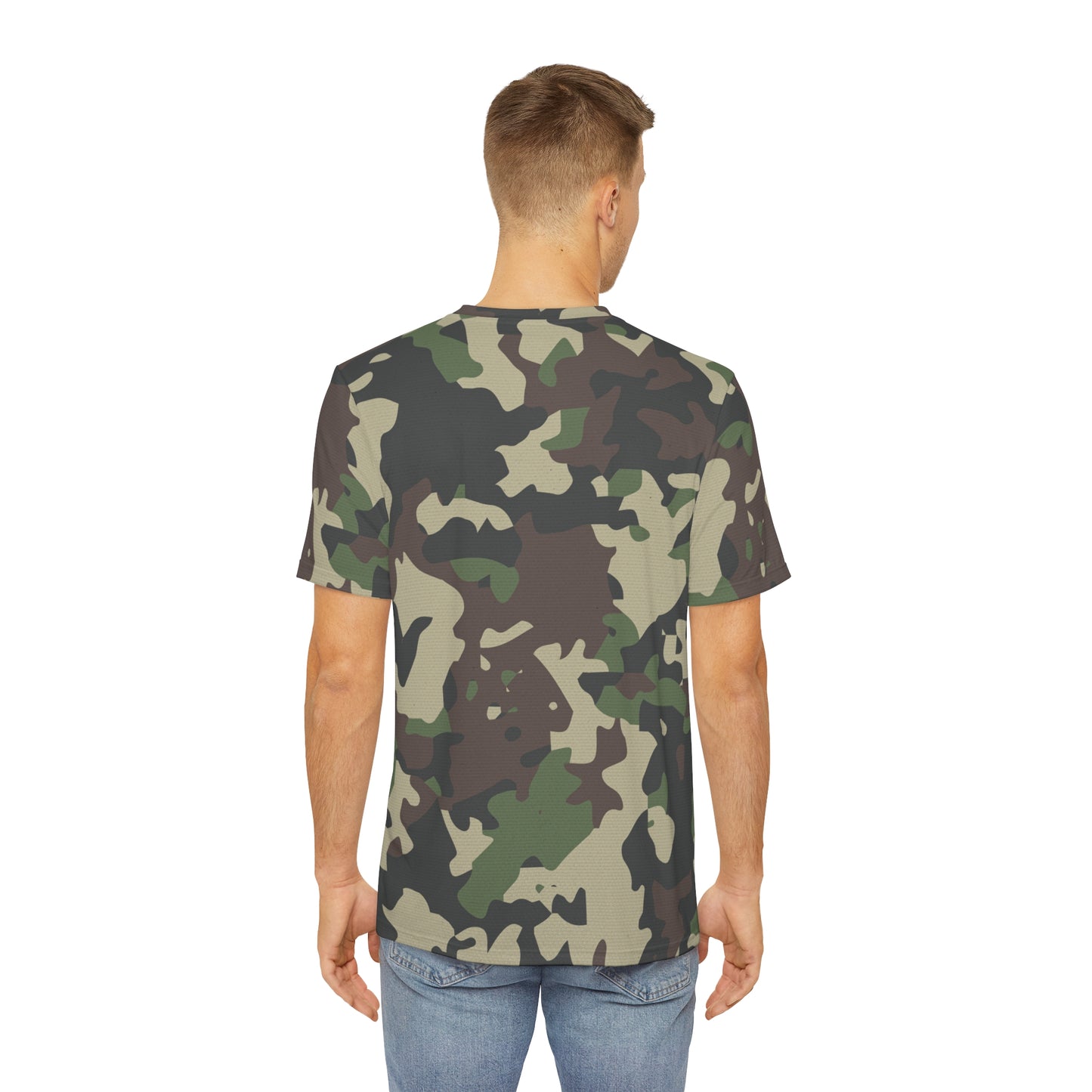 Men's Camouflage Polyester Tee