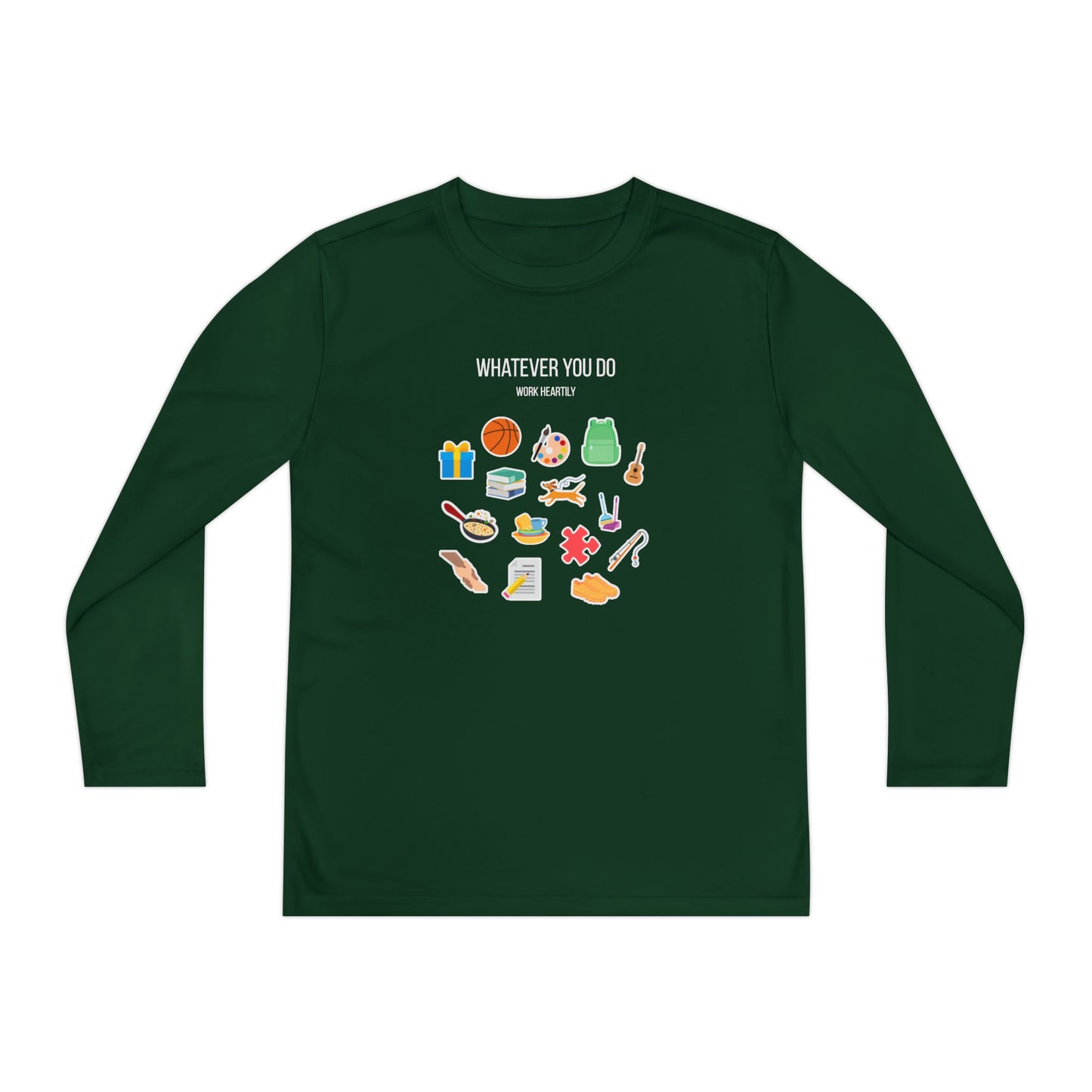 'Whatever You Do' Youth Long Sleeve Tee