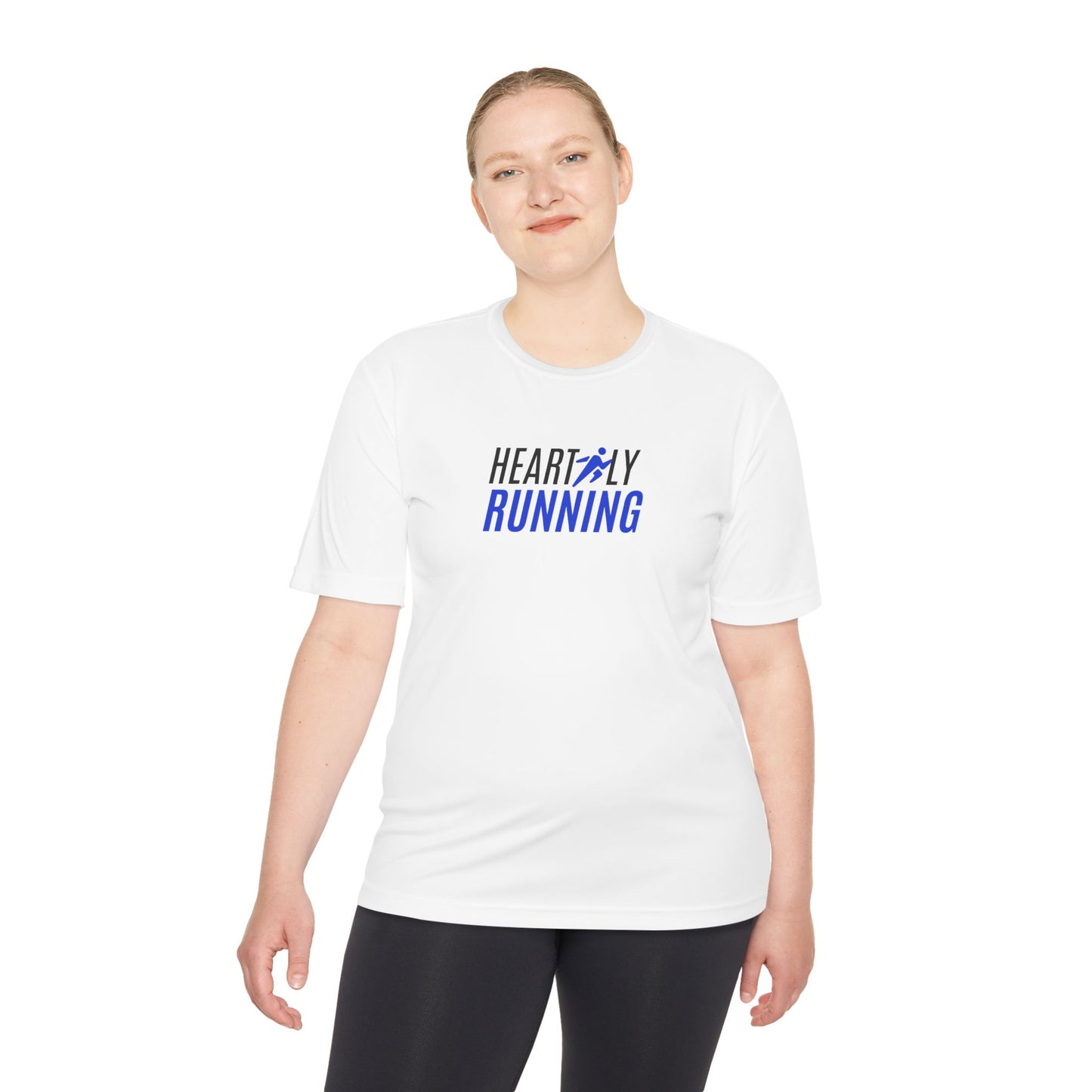 Heartily Running Moisture-Wicking Performance Tee
