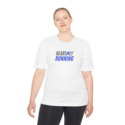 Heartily Running Moisture-Wicking Performance Tee