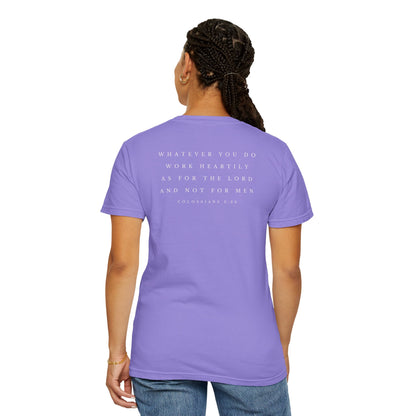Plain Heartily Scripture T-Shirt