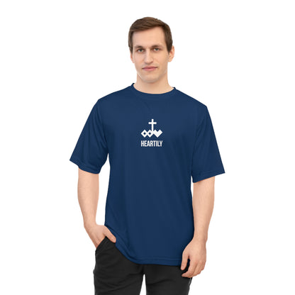Heartly Name & Logo Performance T‑Shirt