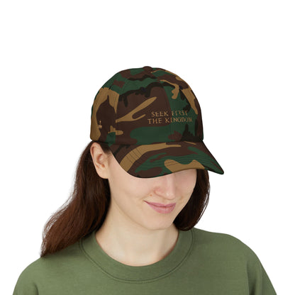Seek First The Kingdom Dad Cap