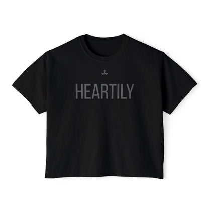 Heartily Women's Boxy Tee