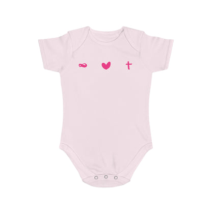 Short Sleeve Baby Bodysuit