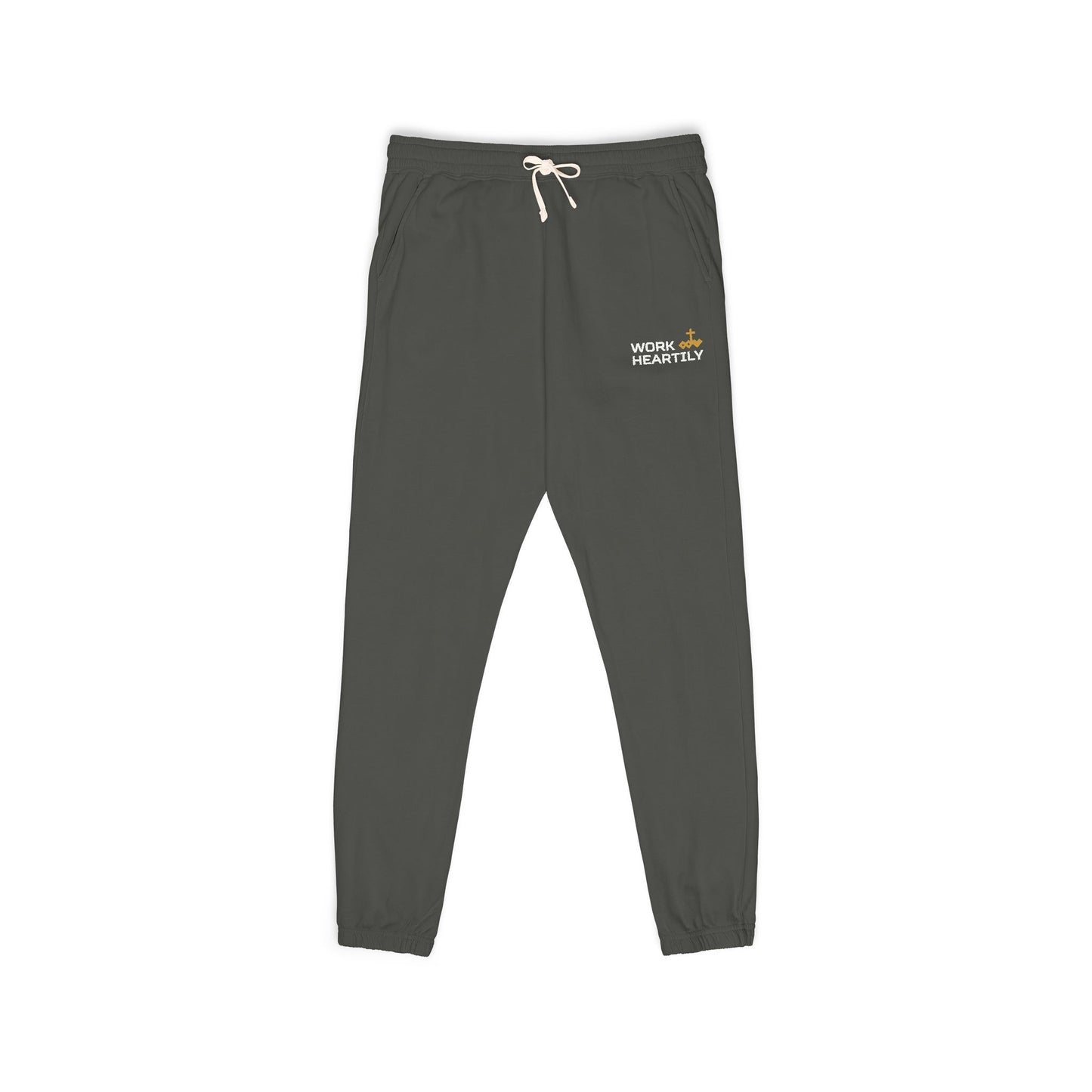 Unisex Garment-Dyed Fleece Sweatpants