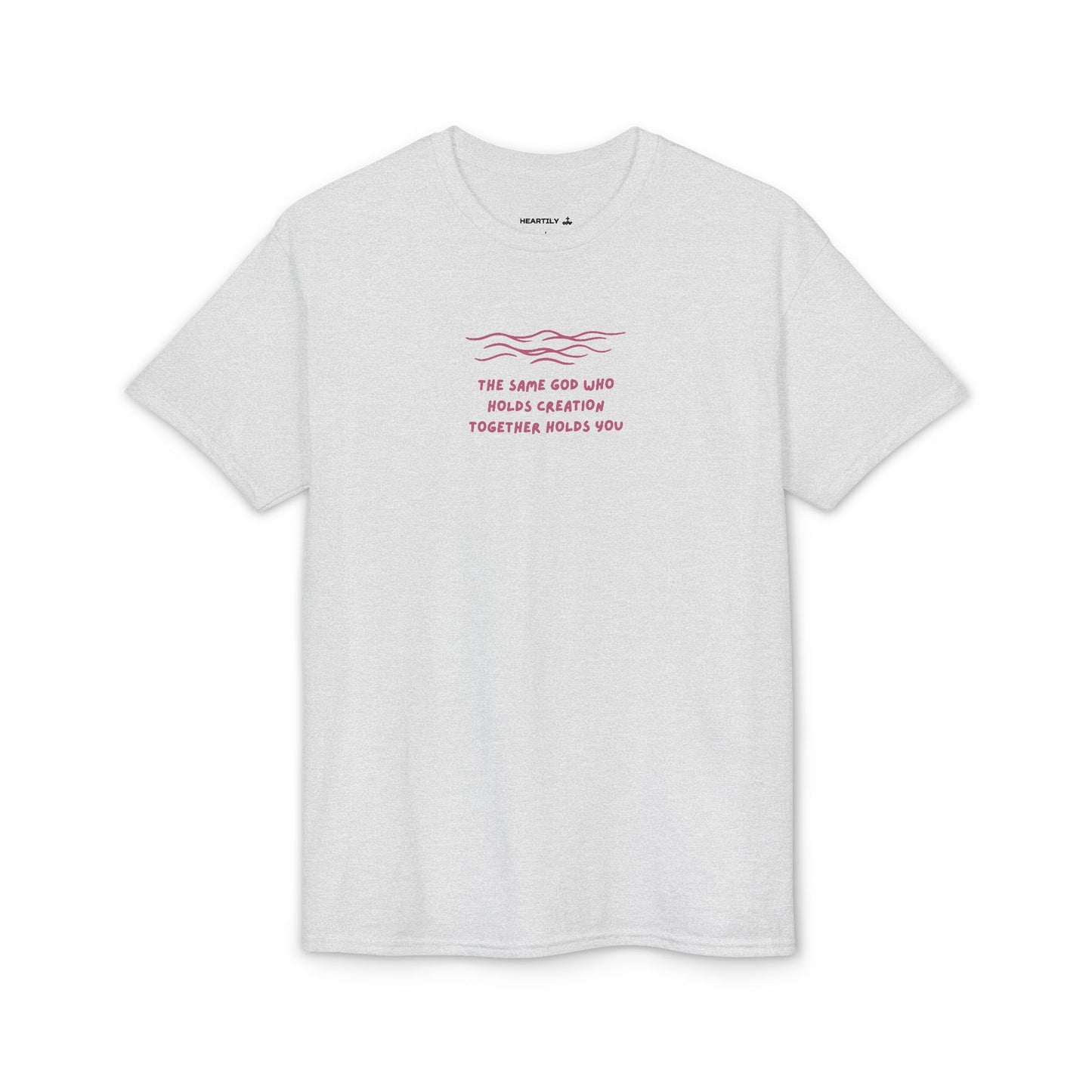 Waves & Quote Minimal T-Shirt