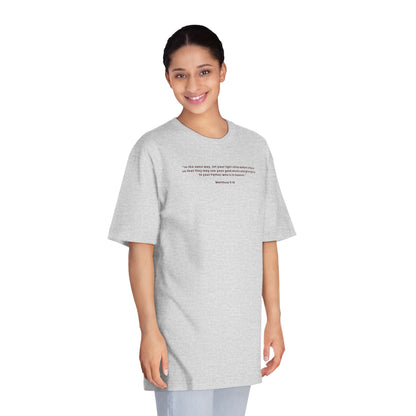 Sermon on the Mount Unisex Crewneck T-Shirt