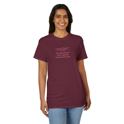 Waves & Quote Minimal T-Shirt