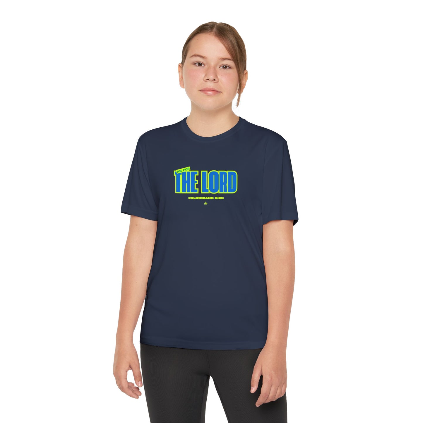 'As for the Lord" Youth Motivational Tee