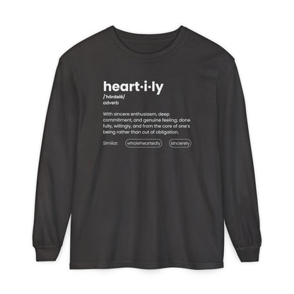 Heartily Definition Long Sleeve Tee