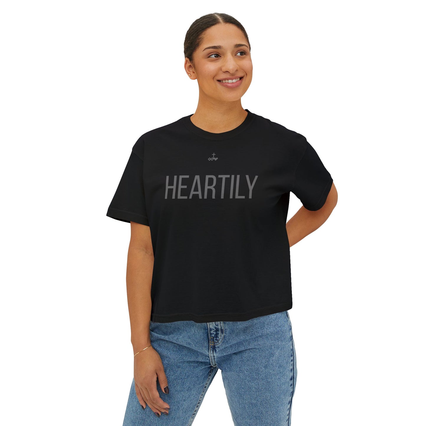 Heartily Women's Boxy Tee