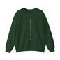 Vertical Text Crewneck Sweatshirt