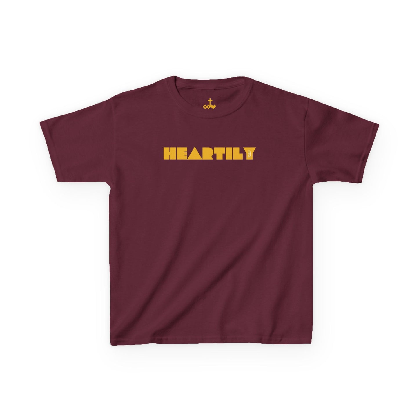 Retro 'Heartily' Kids Tee