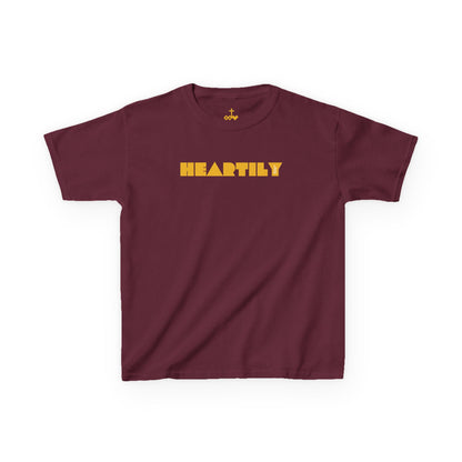 Retro 'Heartily' Kids Tee