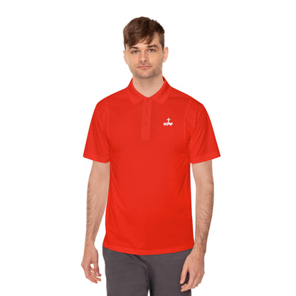 Men's Performance Polo Shirt with Logo