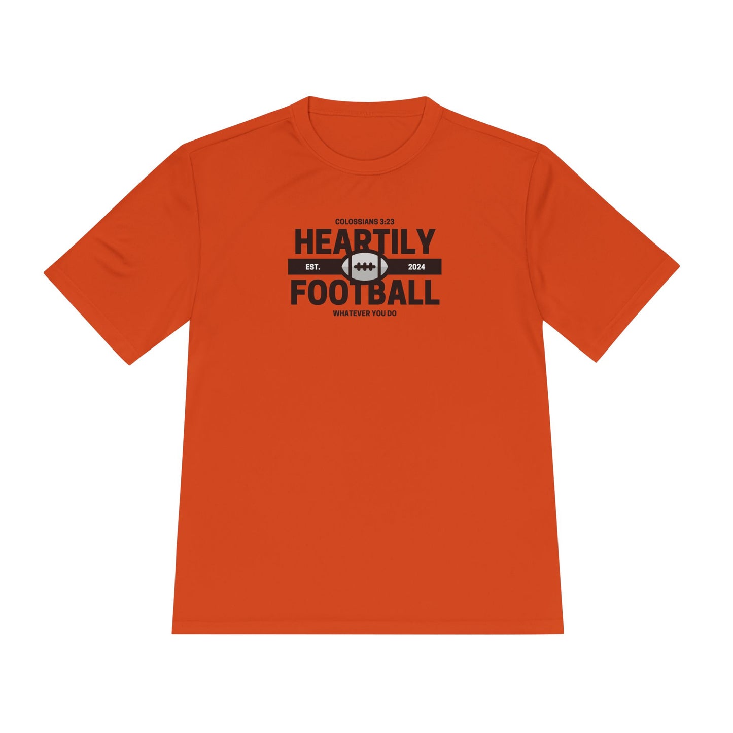 Heartily Football Moisture-Wicking Tee