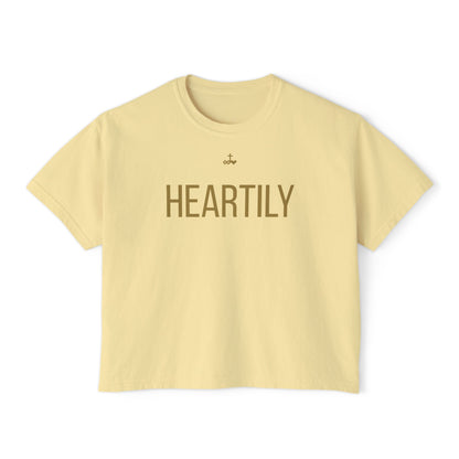 Heartily Women's Boxy Tee