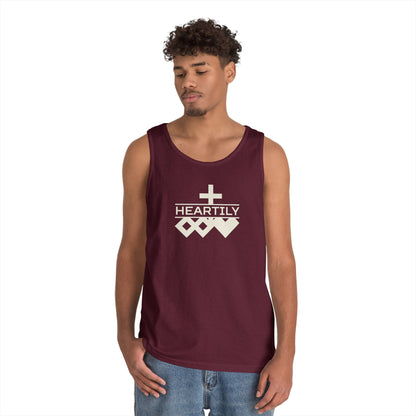 Unisex Heartily Logo Tank Top
