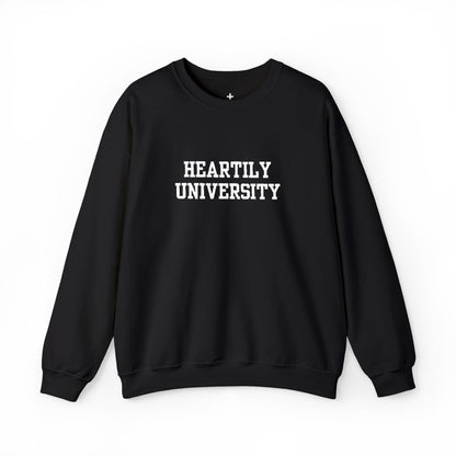 Heartily University Unisex Crewneck Sweatshirt