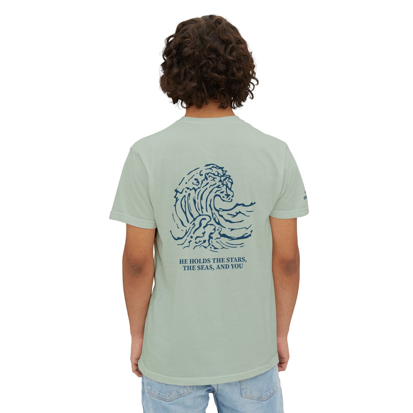 Quote & Graphic Pocket T-Shirt