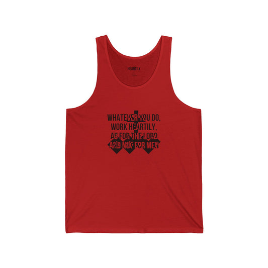 Verse Overlay Tank Top