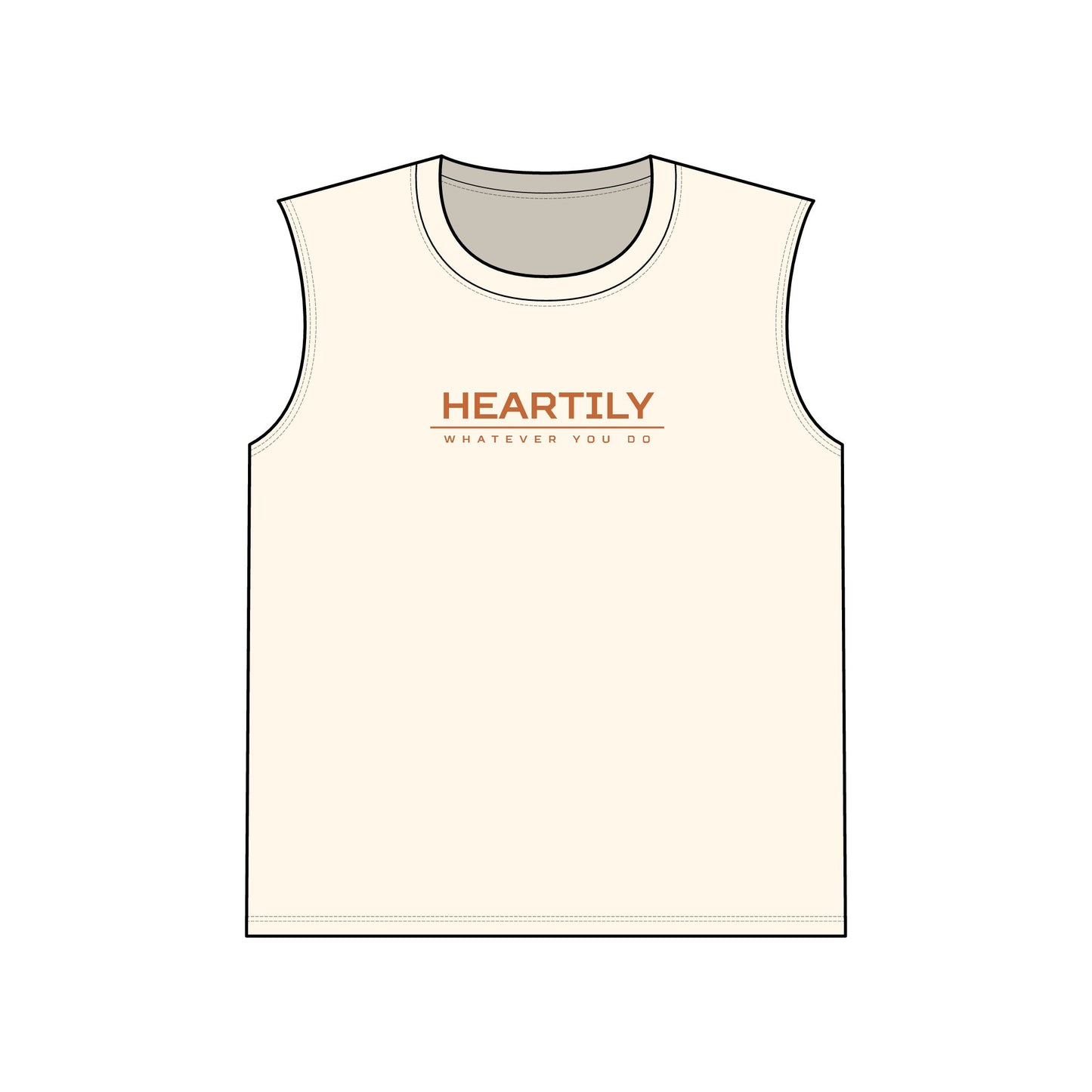 Heartily "Whatever You Do" Muscle Tank