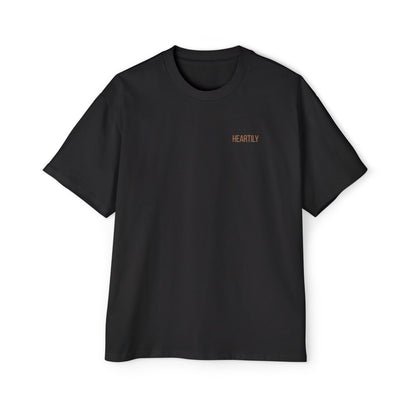 Heartily Men's Camo Logo Heavy Oversized Tee