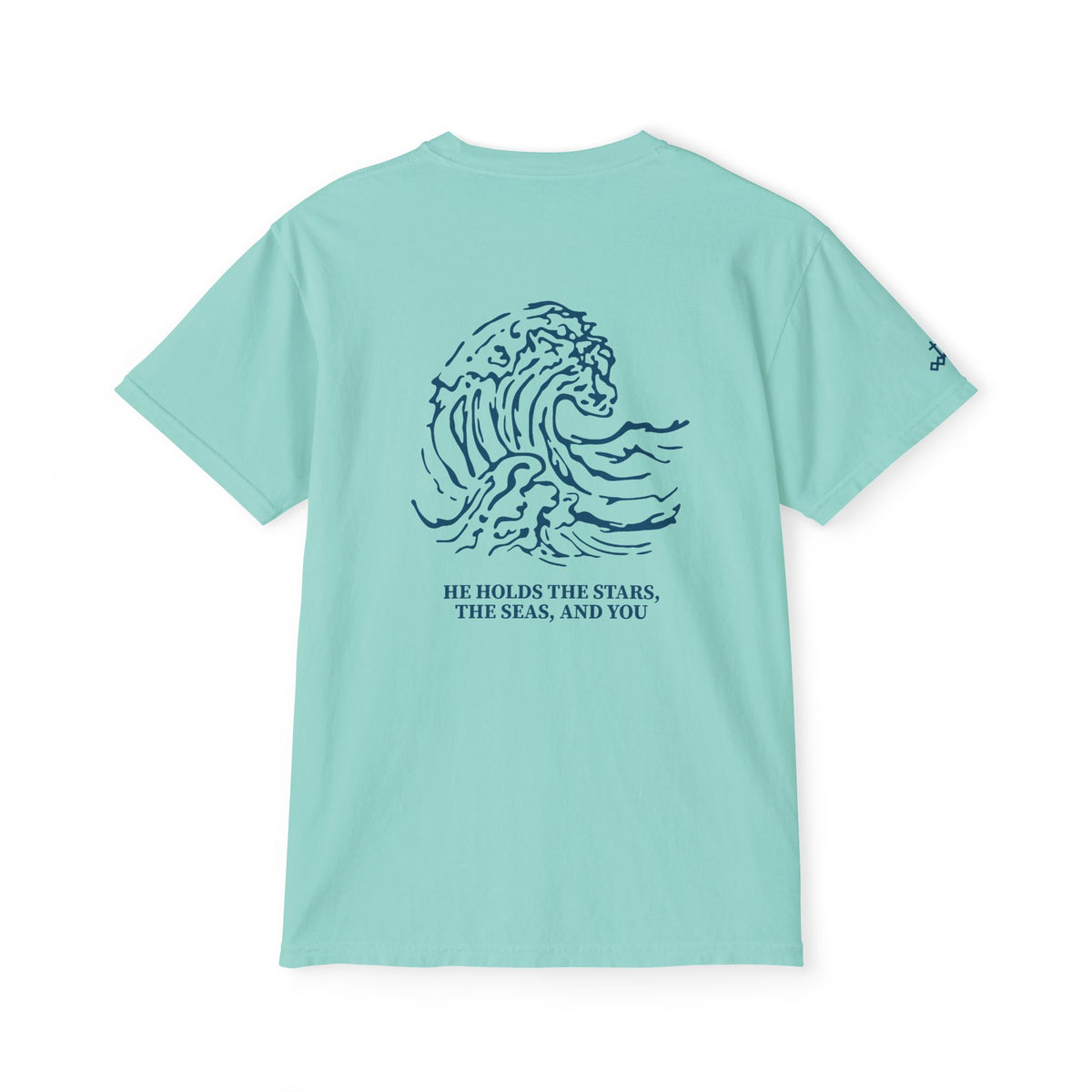 Quote & Graphic Pocket T-Shirt