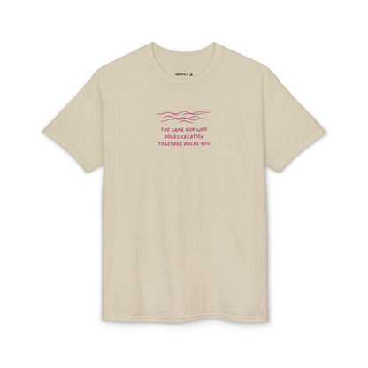 Waves & Quote Minimal T-Shirt