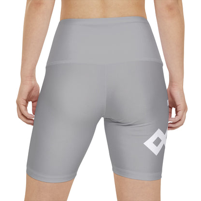 High-Waist Workout Biker Shorts