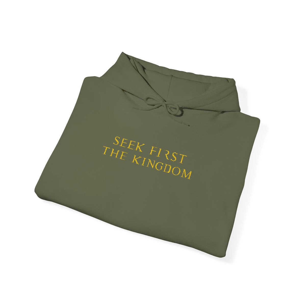 'Seek First the Kingdom' Black Pullover