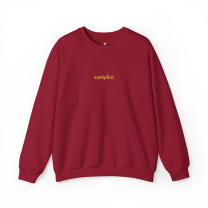 Unisex Heartily Greek Crewneck Sweatshirt