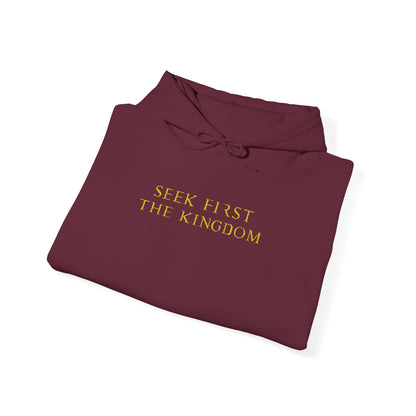 'Seek First the Kingdom' Black Pullover